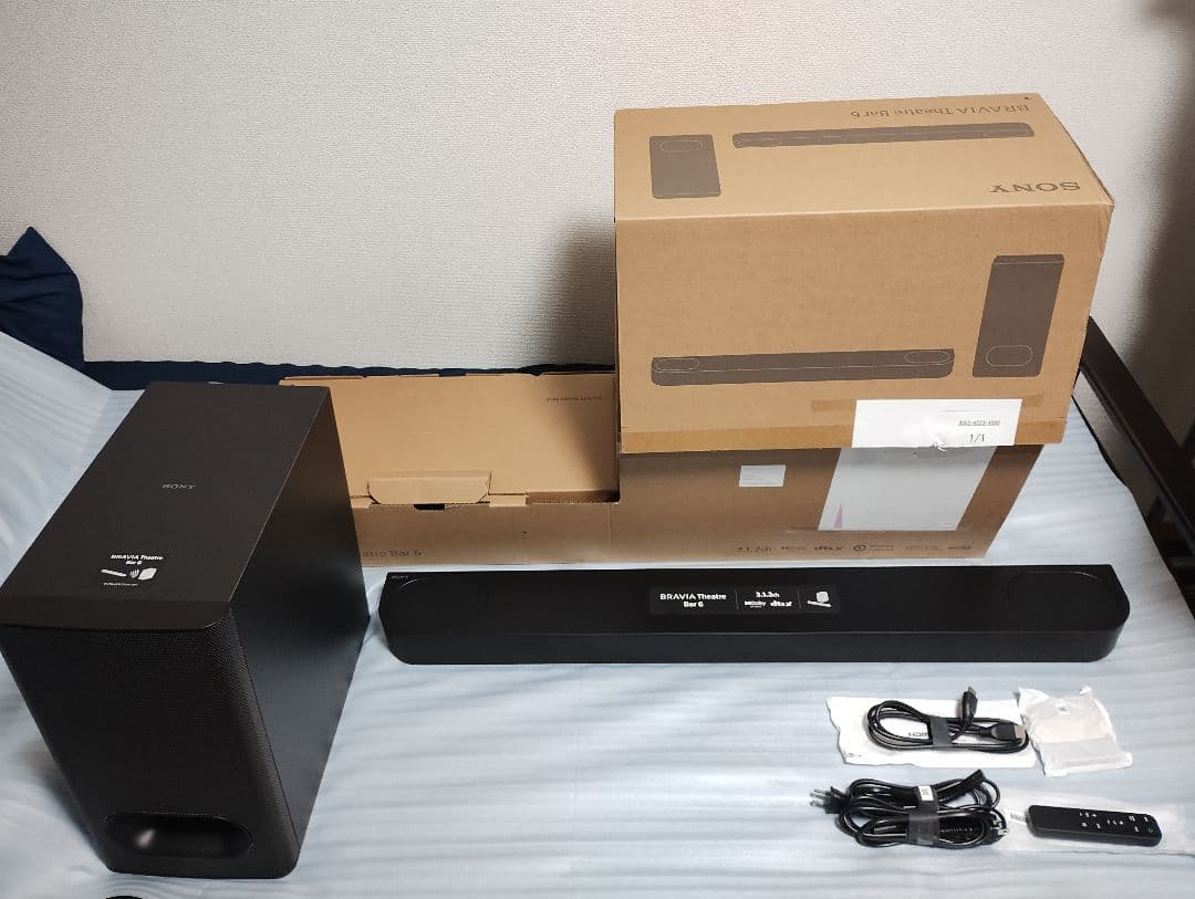 スピーカー・ウーファー SONY BRAVIA Theatre Bar 6 HT-B600