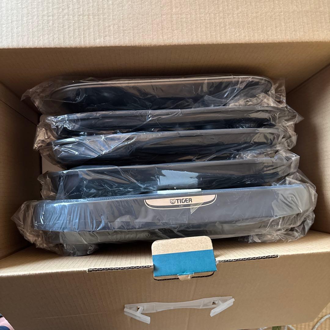 タイガーホットプレート3枚セット 平面たこ焼き 蓋付き CRC-A300-T