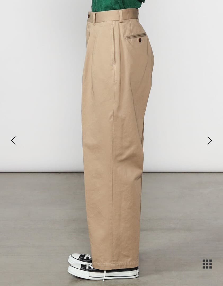 専用 NEAT ニート ビショップ〈別注〉チノパンツ S チノパン　ベージュ