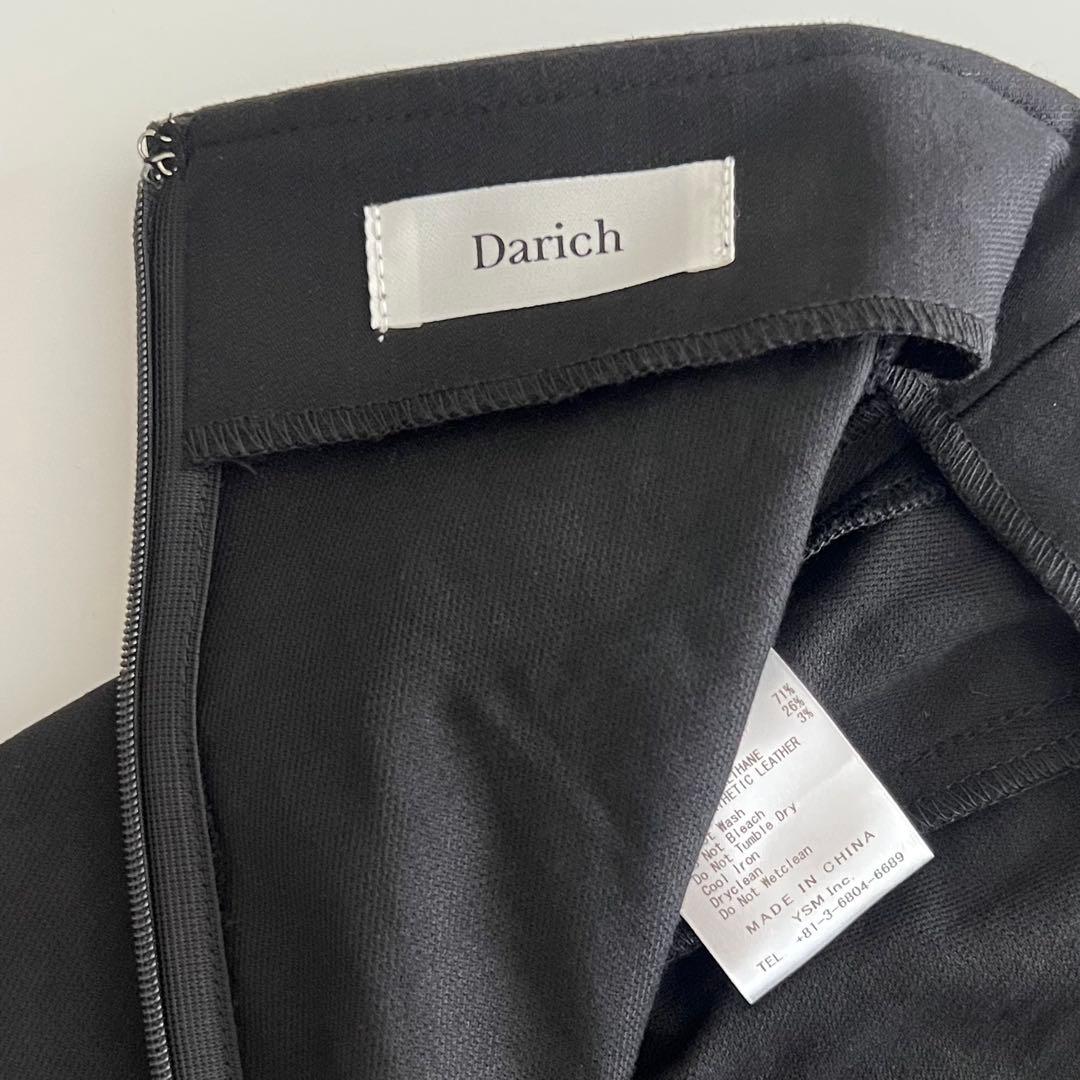 ダーリッチ darich 完売品 ハイウエストレースアップショートパンツ S
