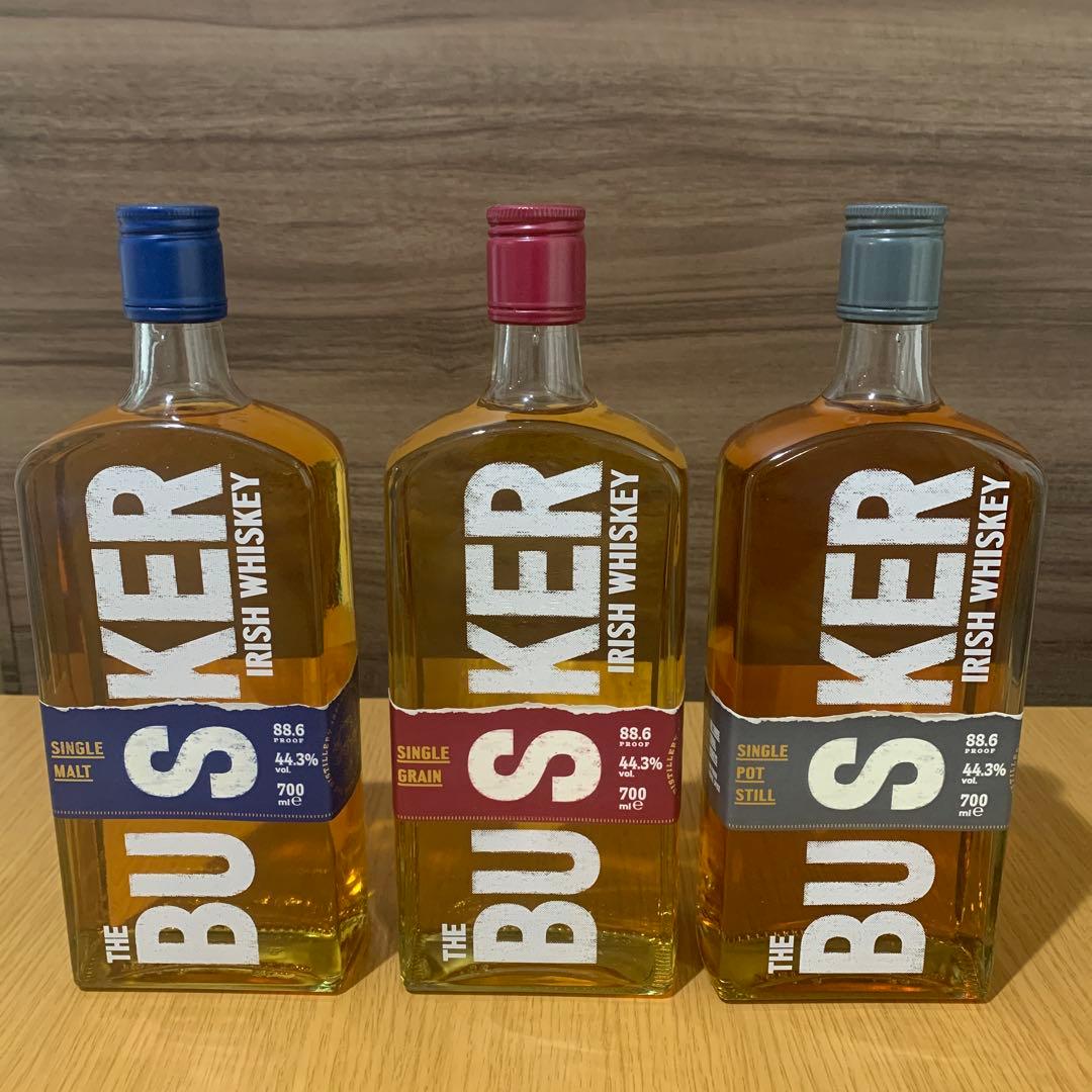 バスカーウイスキー　3本セット販売　新品未開封品