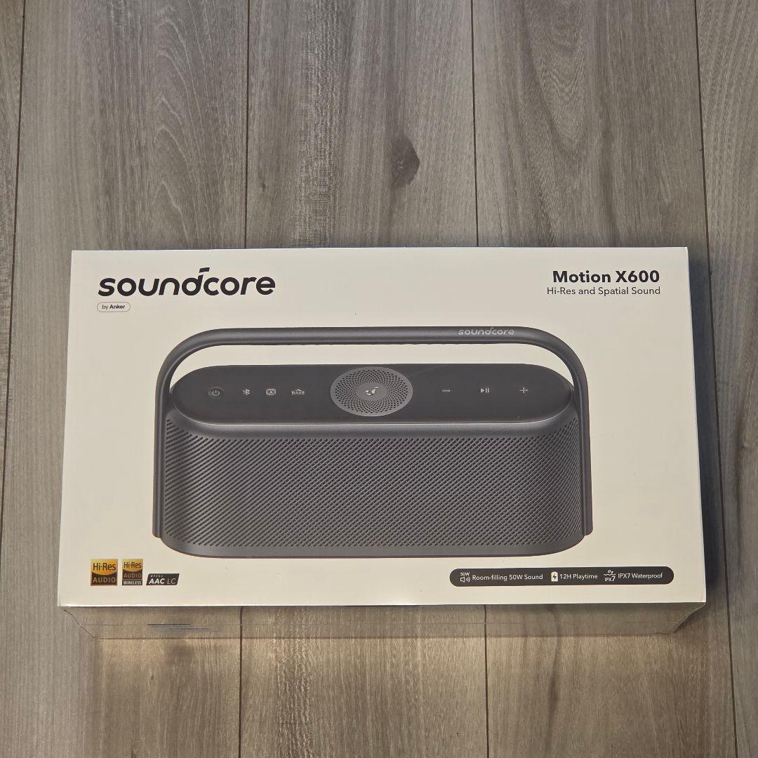 【新品未開封】soundcore Motion X600 空間オーディオ