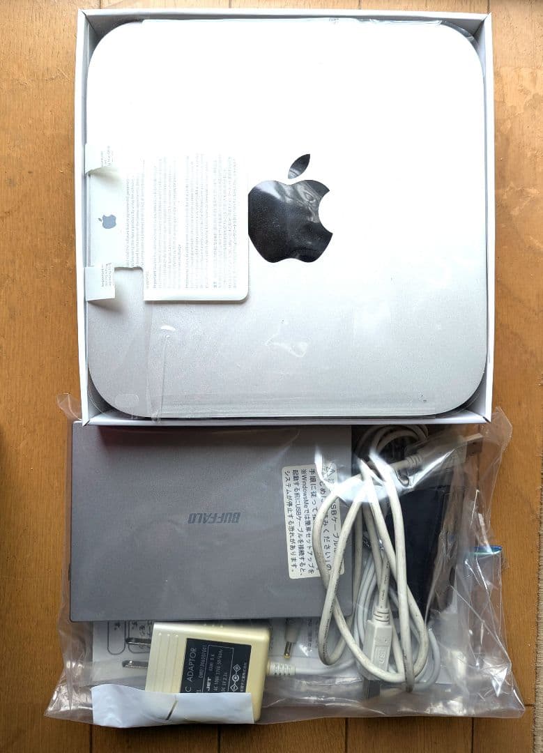 Apple Mac miniとMOドライブのセット