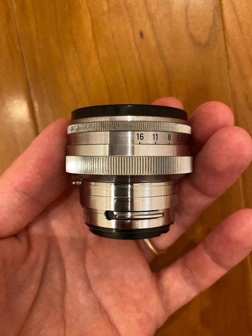 Zeiss Opton Sonnar 50mm f1.5 L39アダプター付き