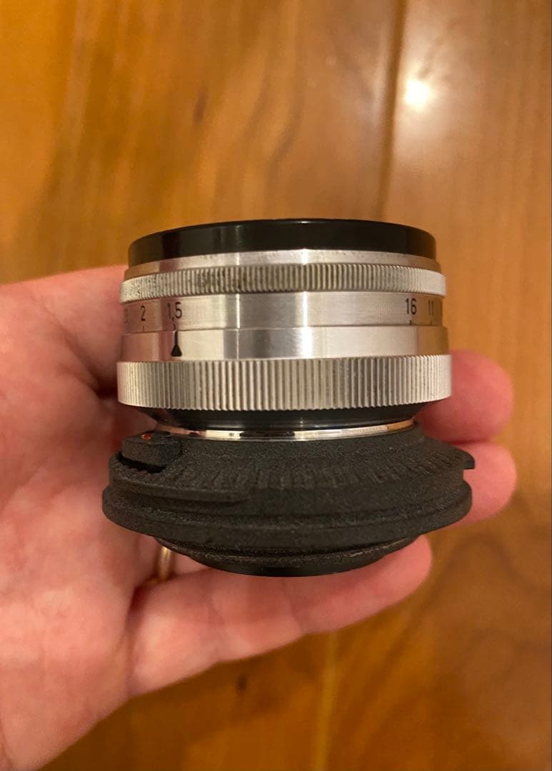 Zeiss Opton Sonnar 50mm f1.5 L39アダプター付き