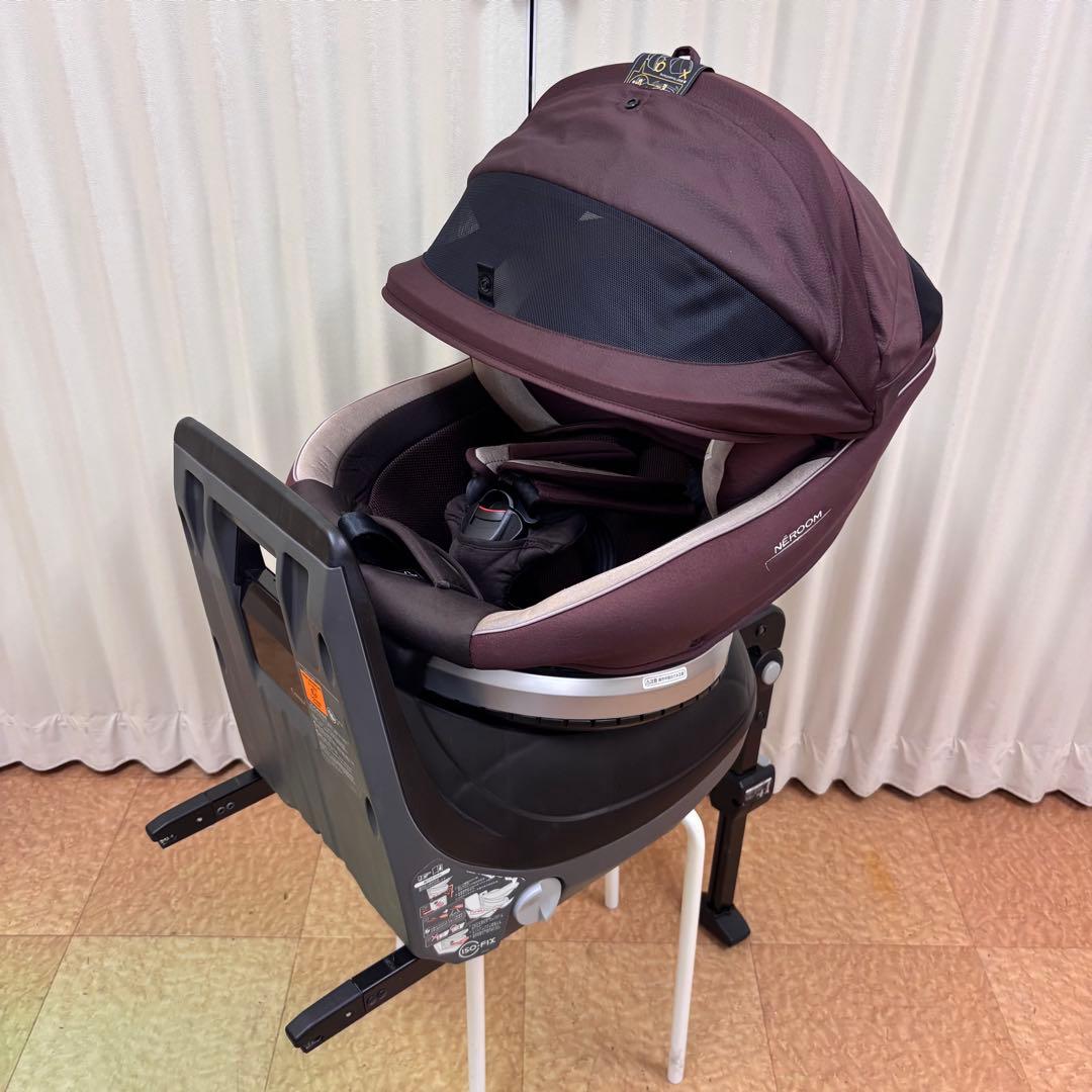 クリーニング済☆綺麗☆　コンビ　ネルーム　ISOFIX　エッグショック　ブラウン