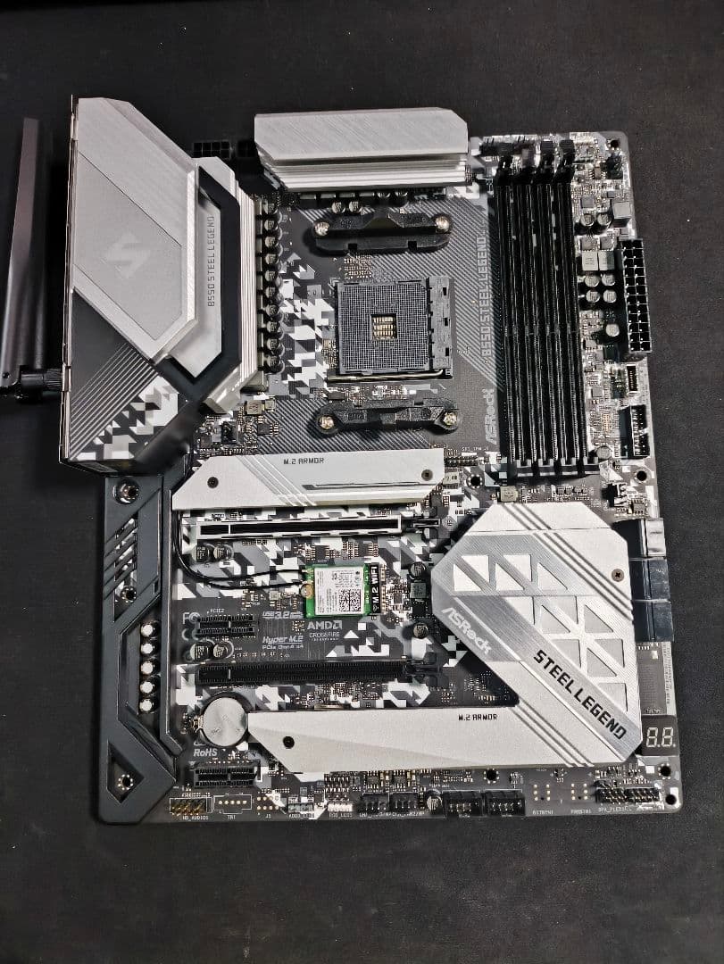 b550 steel legend 動作品 マザーボードのみ