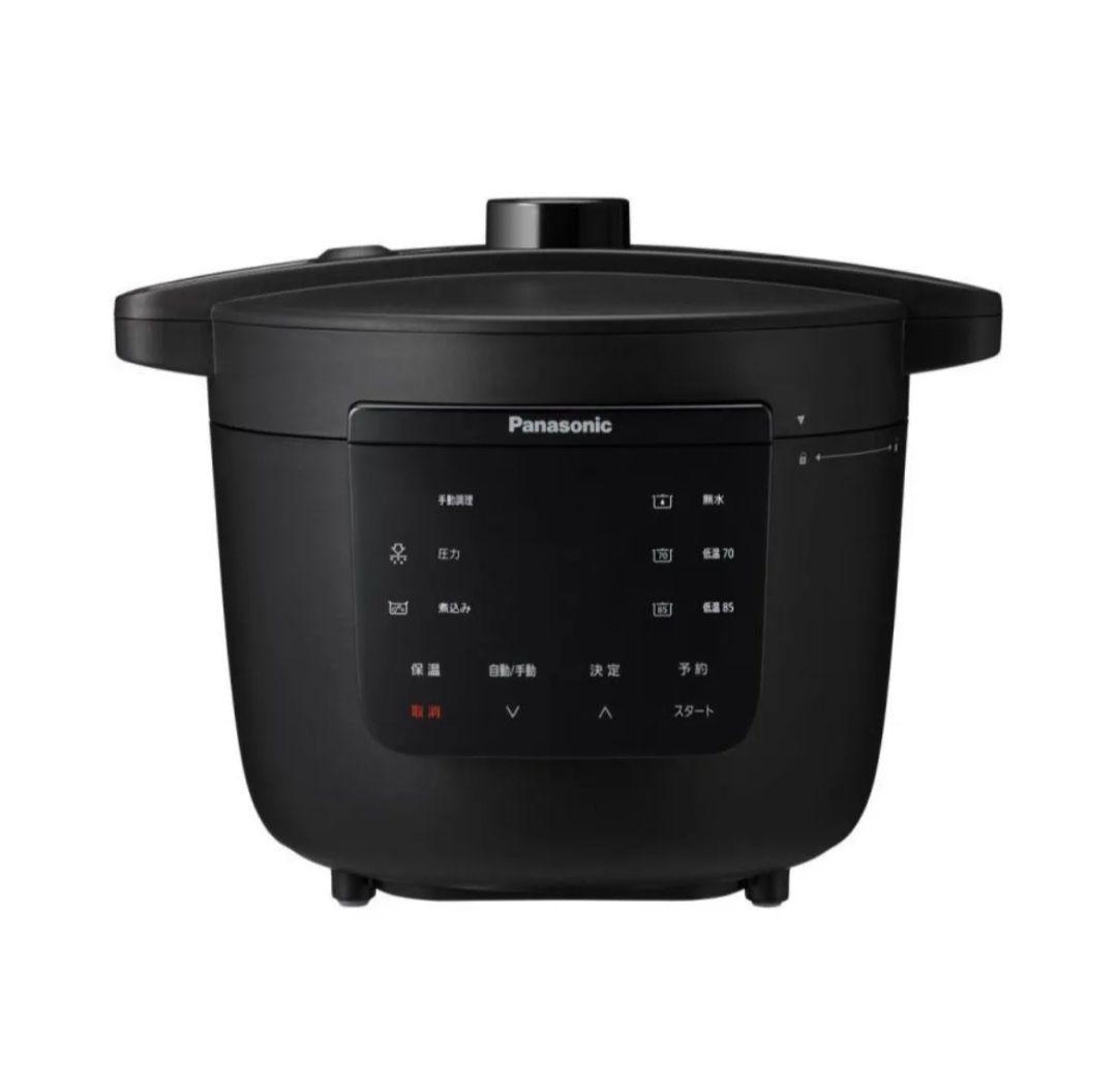 Panasonic 電気圧力鍋 ブラック NF-PC400-K