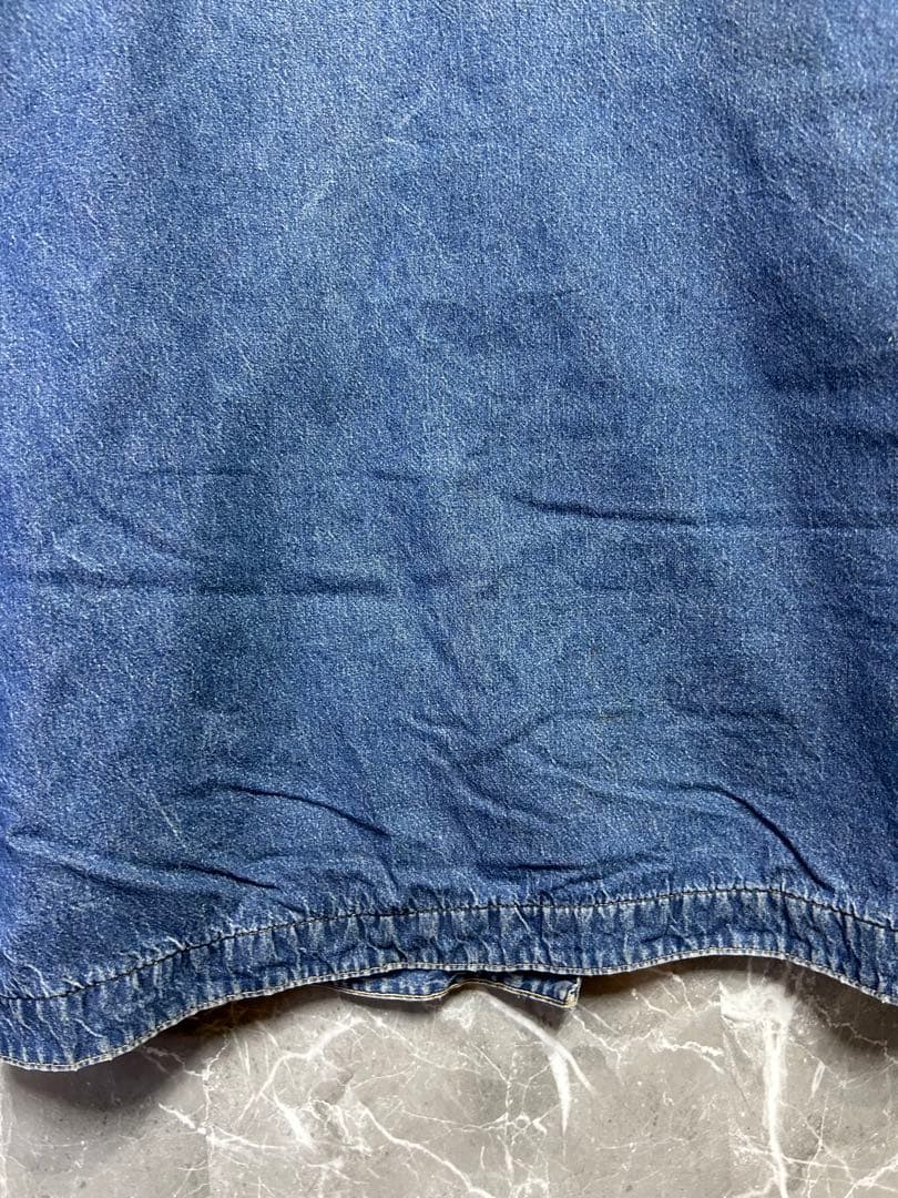 USA製 Roebucks デニムカバーオールXL相当 90s ヴィンテージ