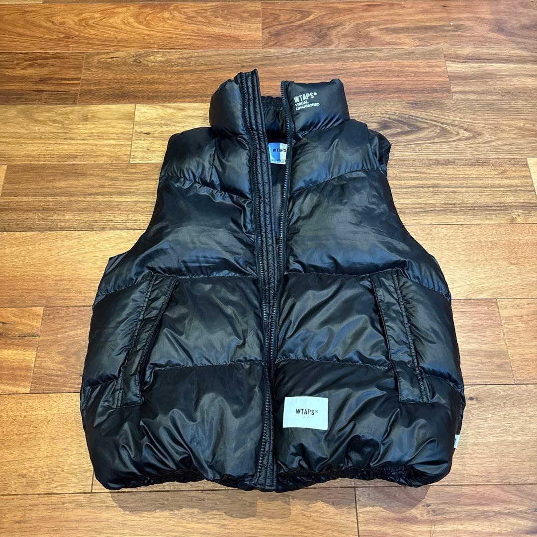 WTAPS ブラック ダウンベスト