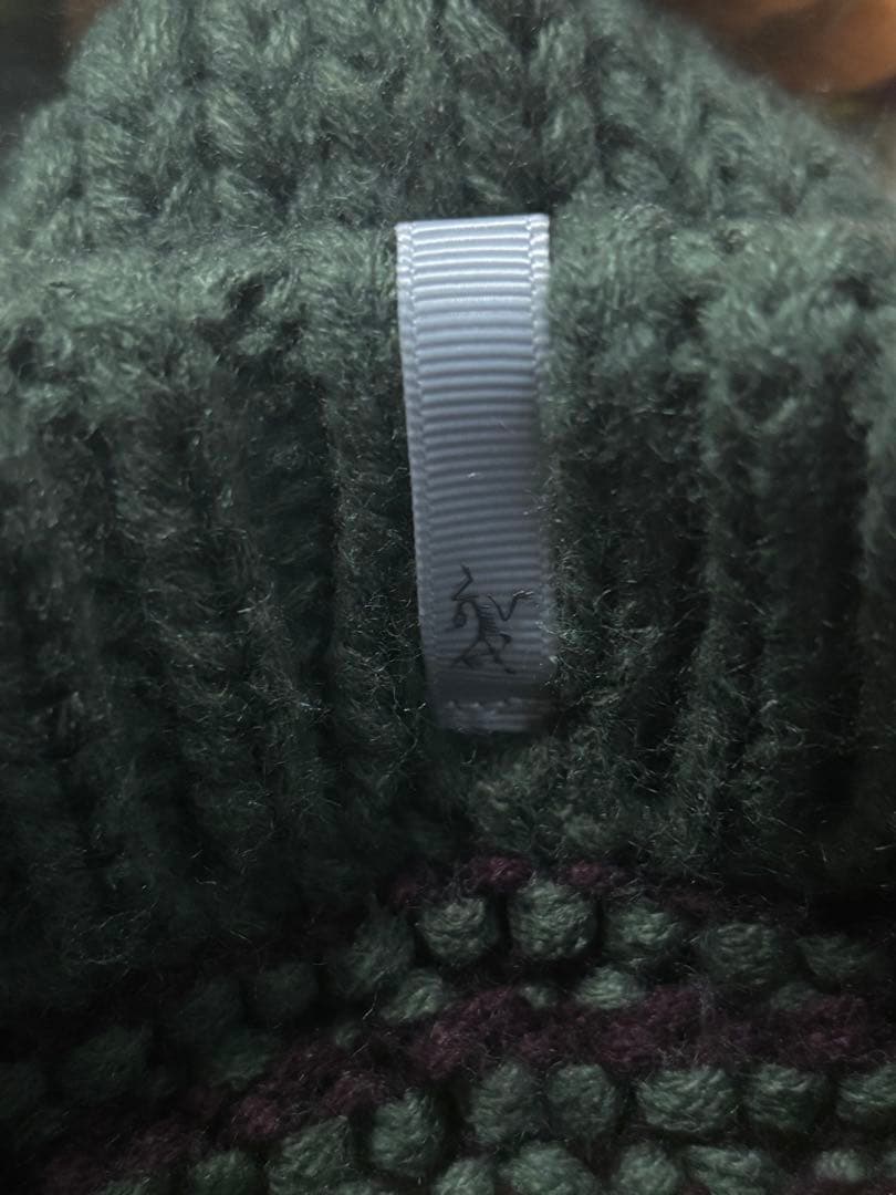 【希少】ARC'TERYX アークテリクス　ポンポン付きニット帽