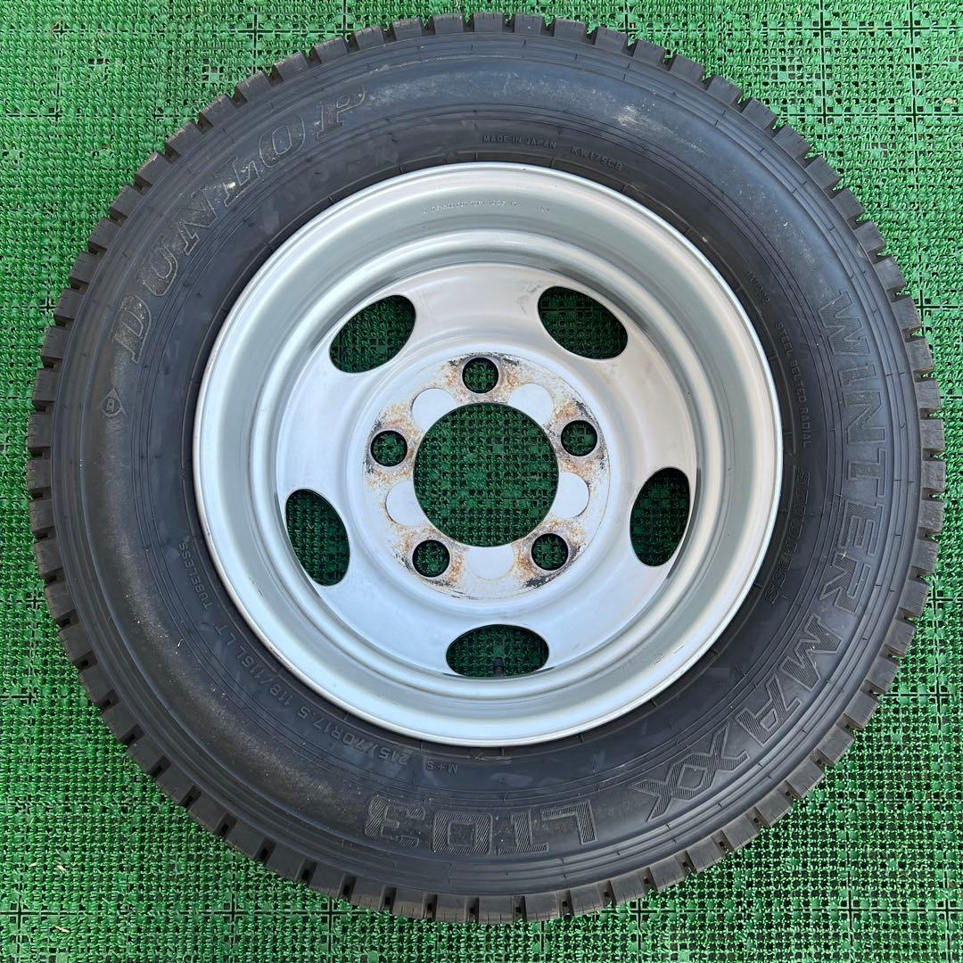 コースター リエッセⅡ スタッドレスタイヤ215/70R17.5・3本①