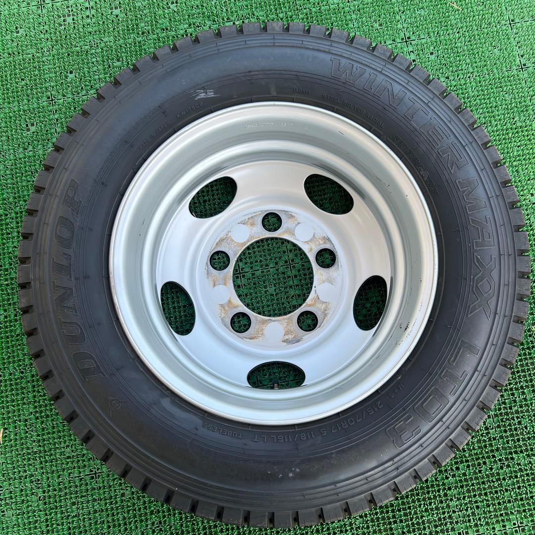 コースター リエッセⅡ スタッドレスタイヤ215/70R17.5・3本①