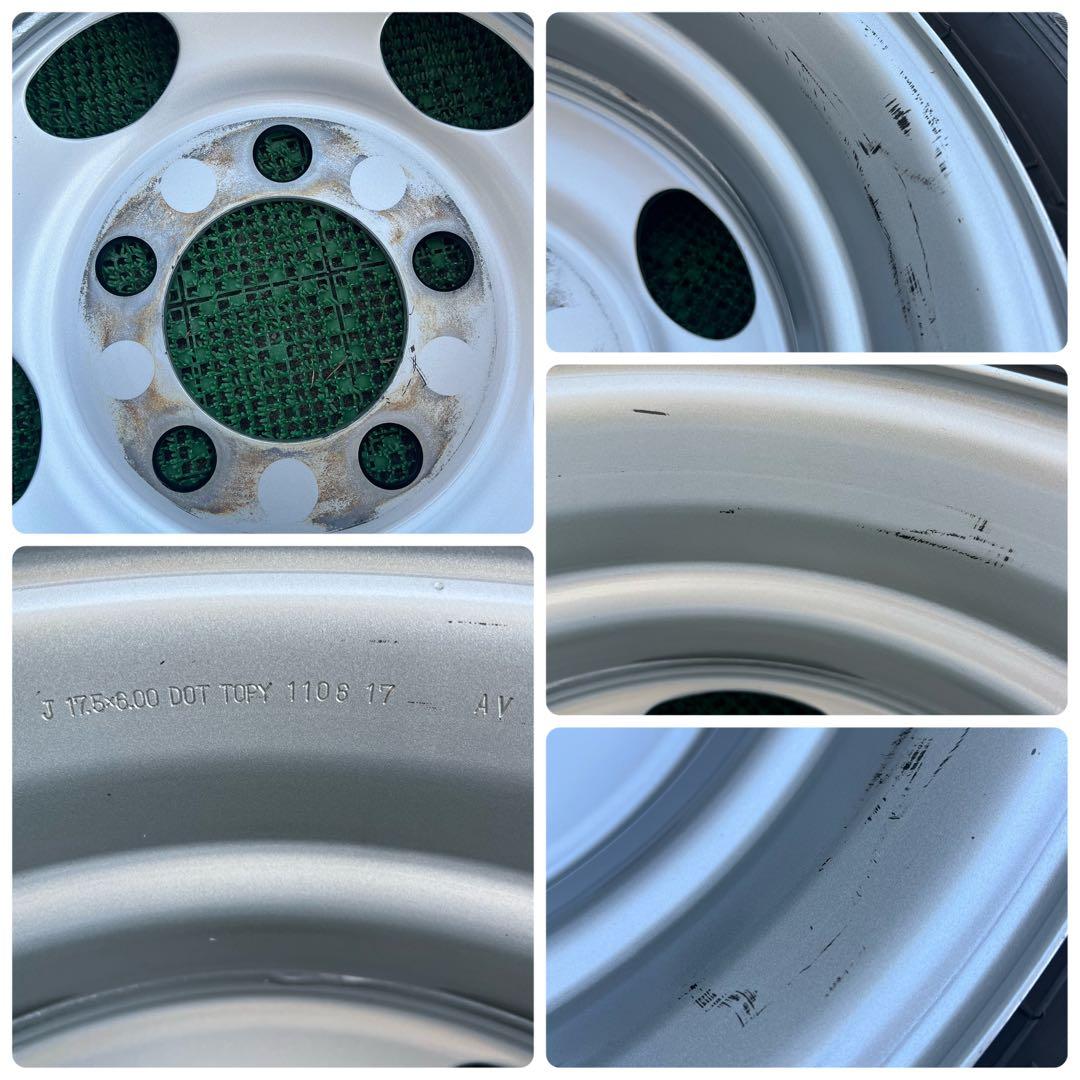 コースター リエッセⅡ スタッドレスタイヤ215/70R17.5・3本①