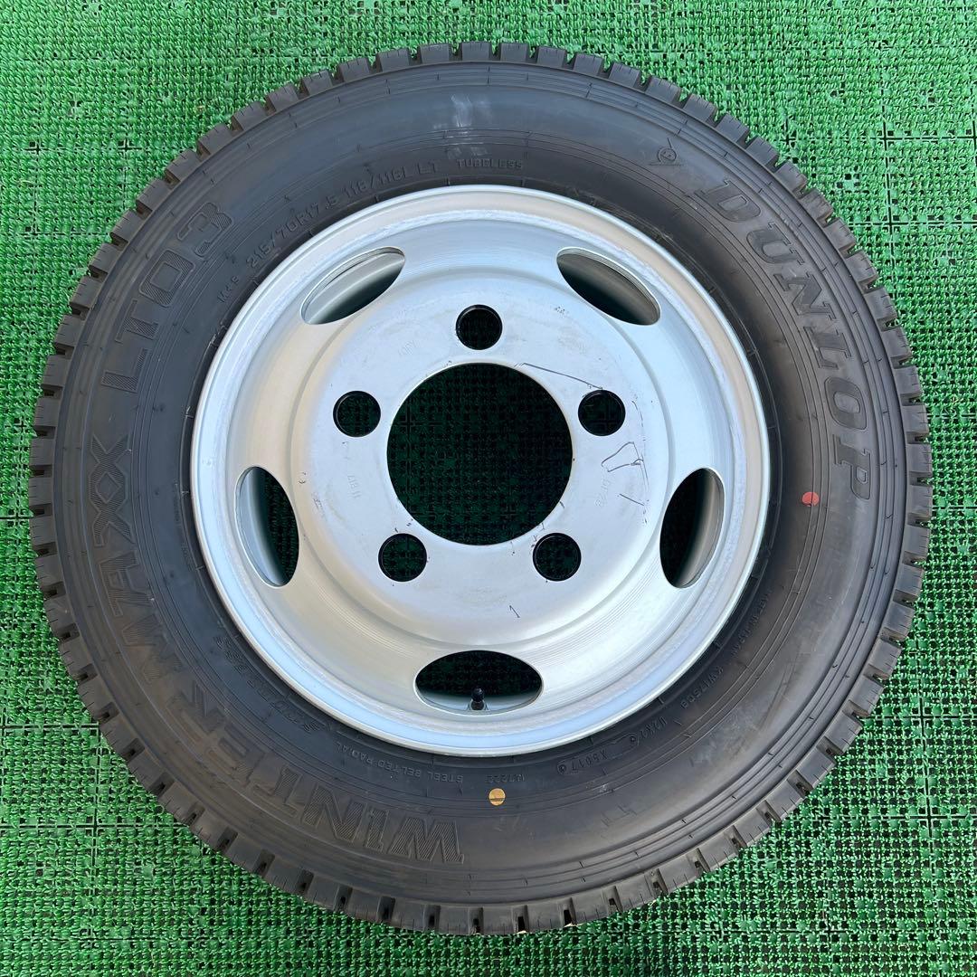 コースター リエッセⅡ スタッドレスタイヤ215/70R17.5・3本①