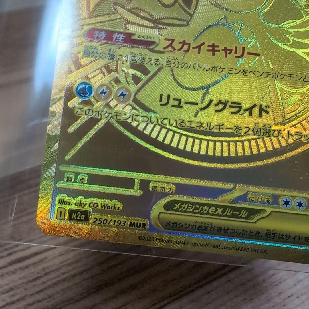 メガカイリューEX mur ポケモンカード