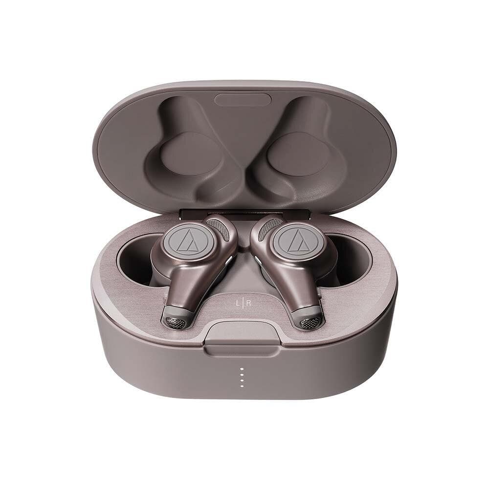 新品未使用【オーディオテクニカ ワイヤレスイヤホン】ピンク ベージュ ゴールド