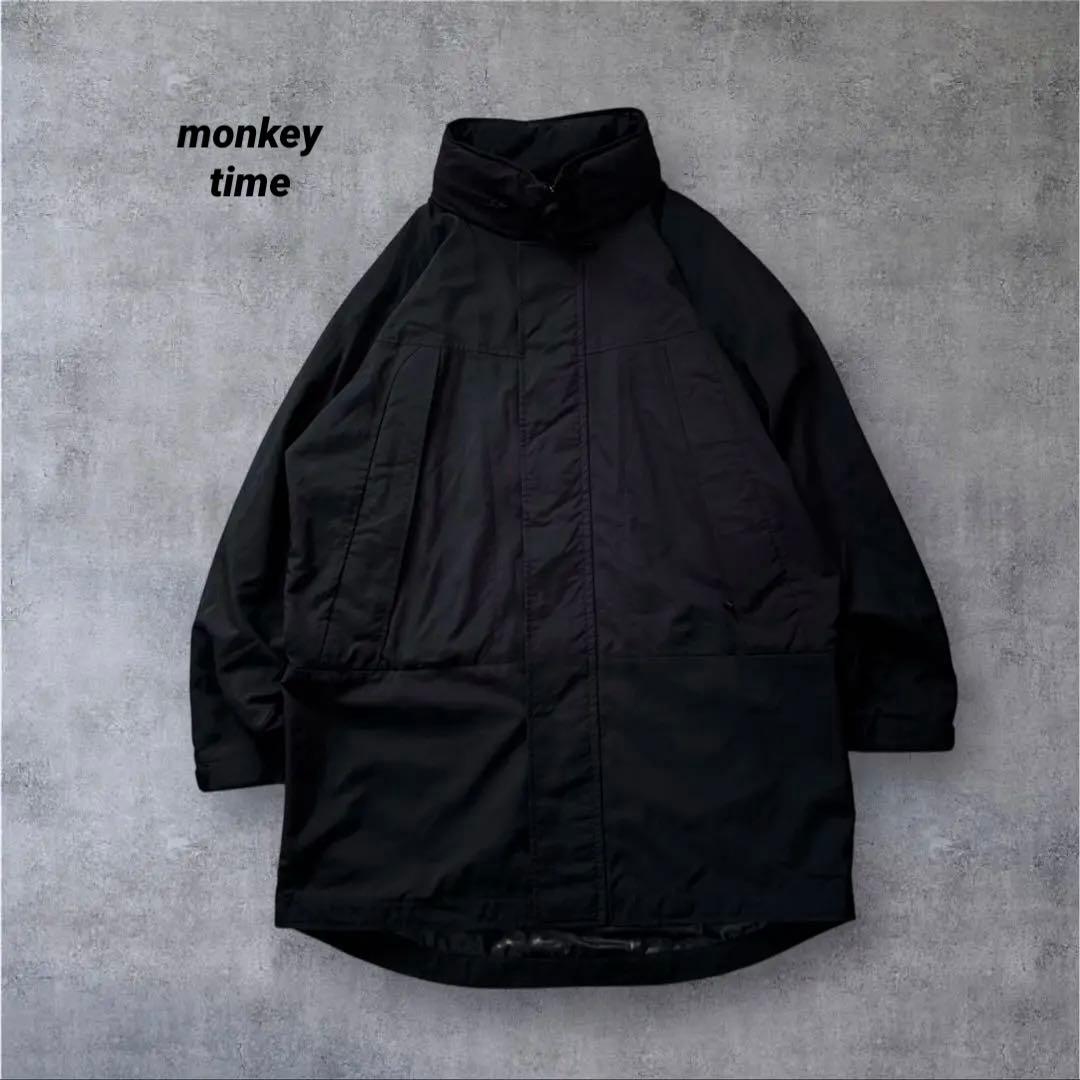 monkey time monster parka 黒 L