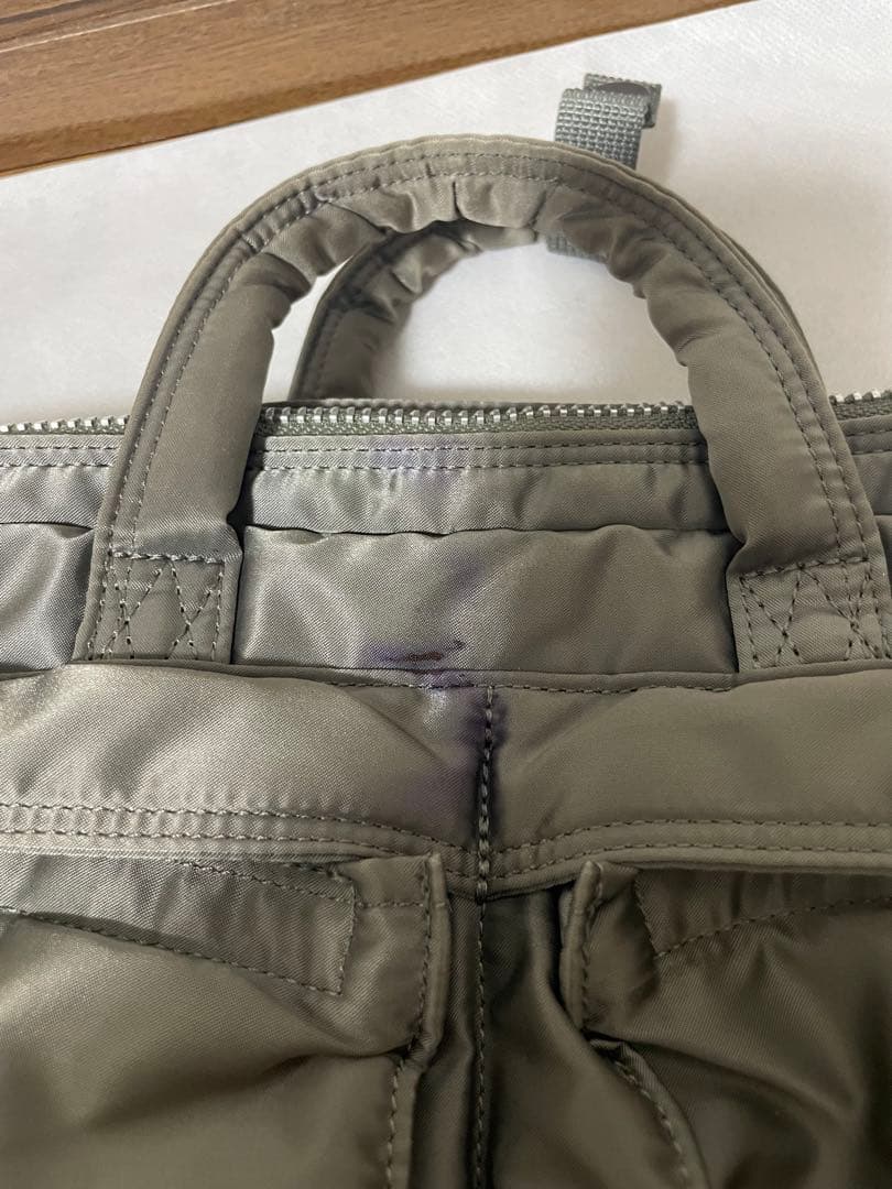 PORTER TANKER 3WAY BRIEFCASE 2層式　シルバーグレー