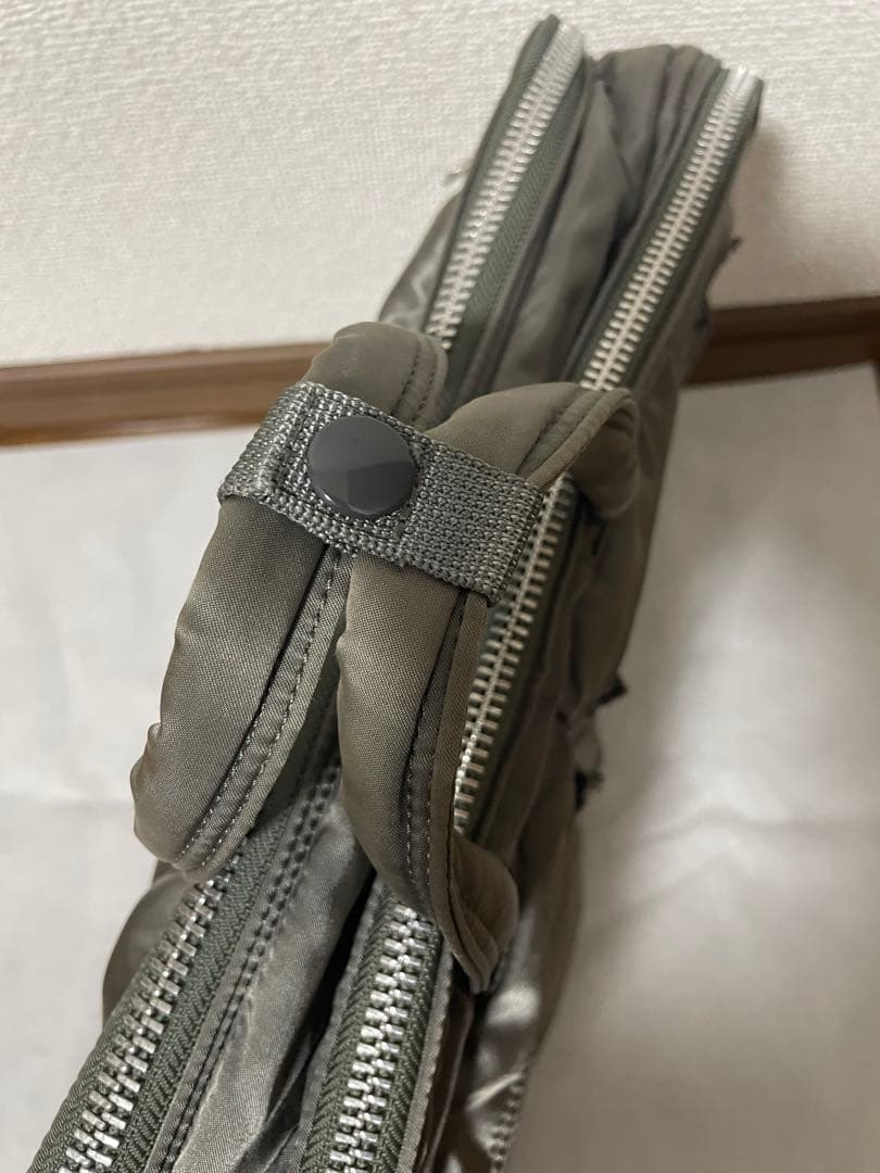 PORTER TANKER 3WAY BRIEFCASE 2層式　シルバーグレー