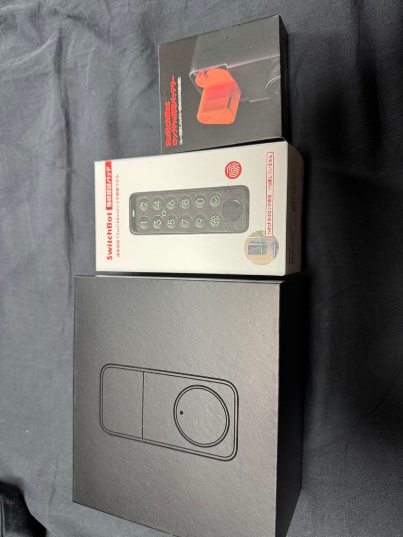 SwitchBot Lock Pro + 指紋認証パッド + バッテリー