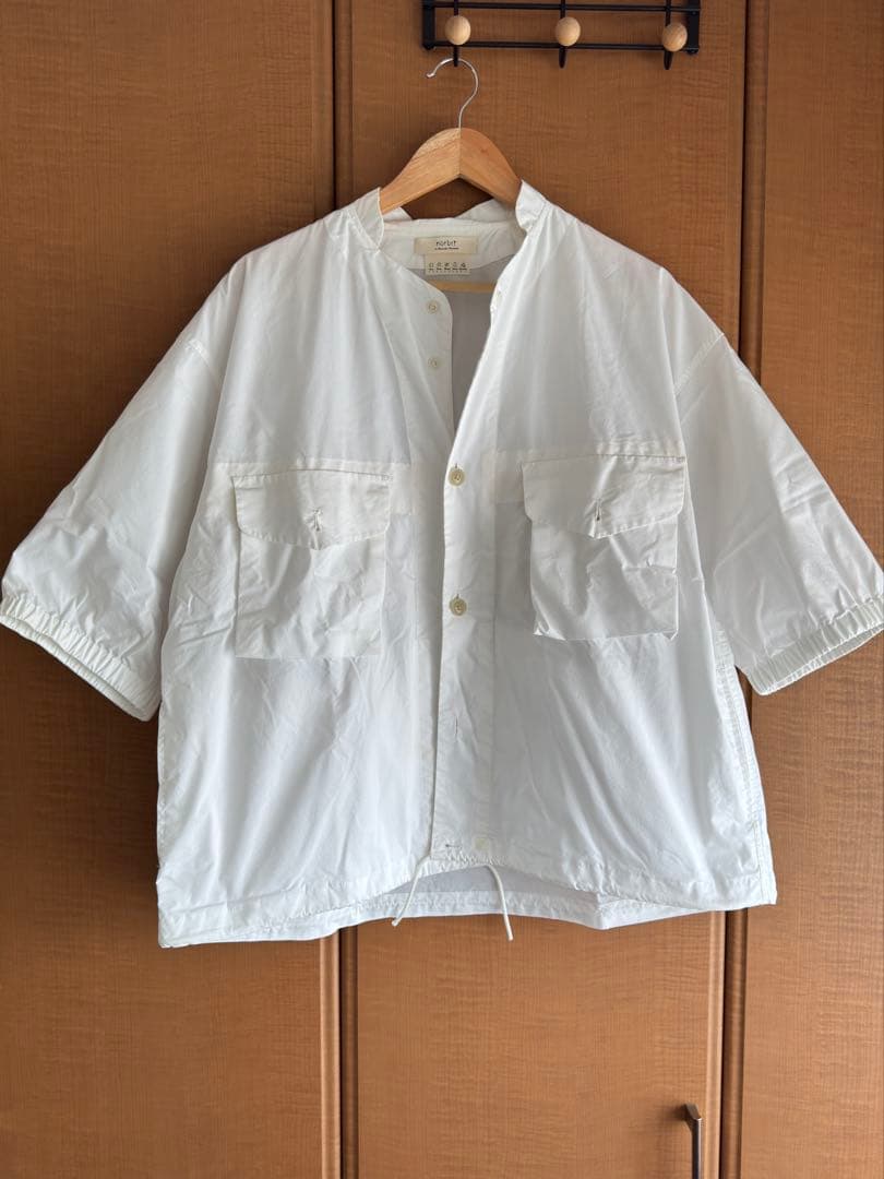 Norbit ノービットホワイトショートスリーブシャツ