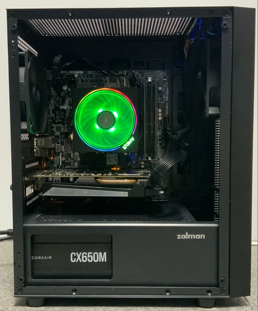 【自作PC】Ryzen5 1600／GTX1050Ti／メモリ16GB