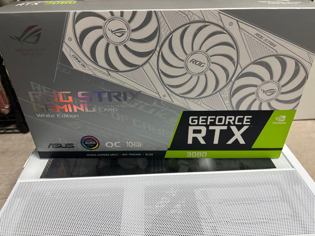 グラフィックボード・グラボ・ビデオカード ASUS ROGSTRIX GAMING OC GeForce RTX 3080