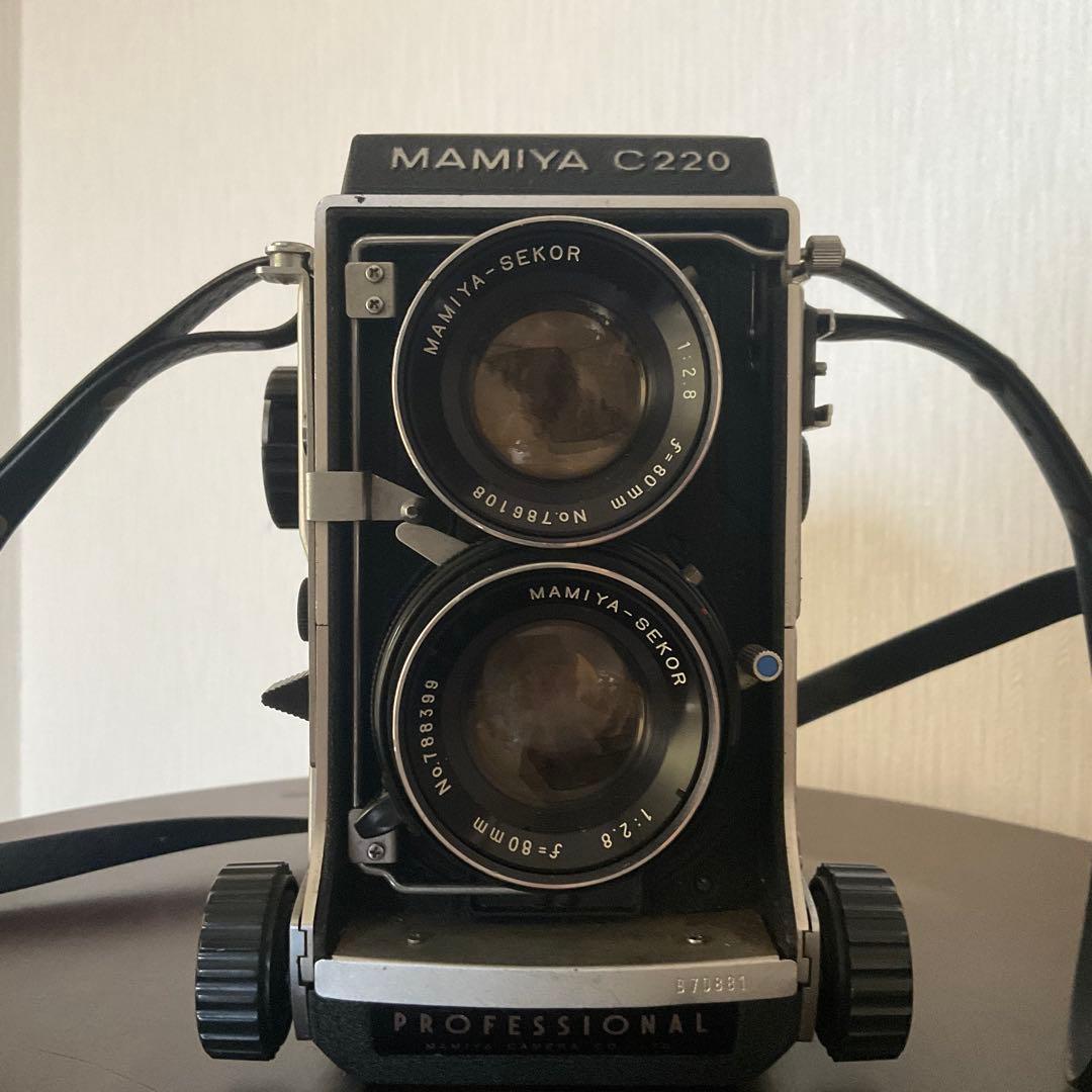 Mamiya C220 二眼レフカメラ 120フィルム
