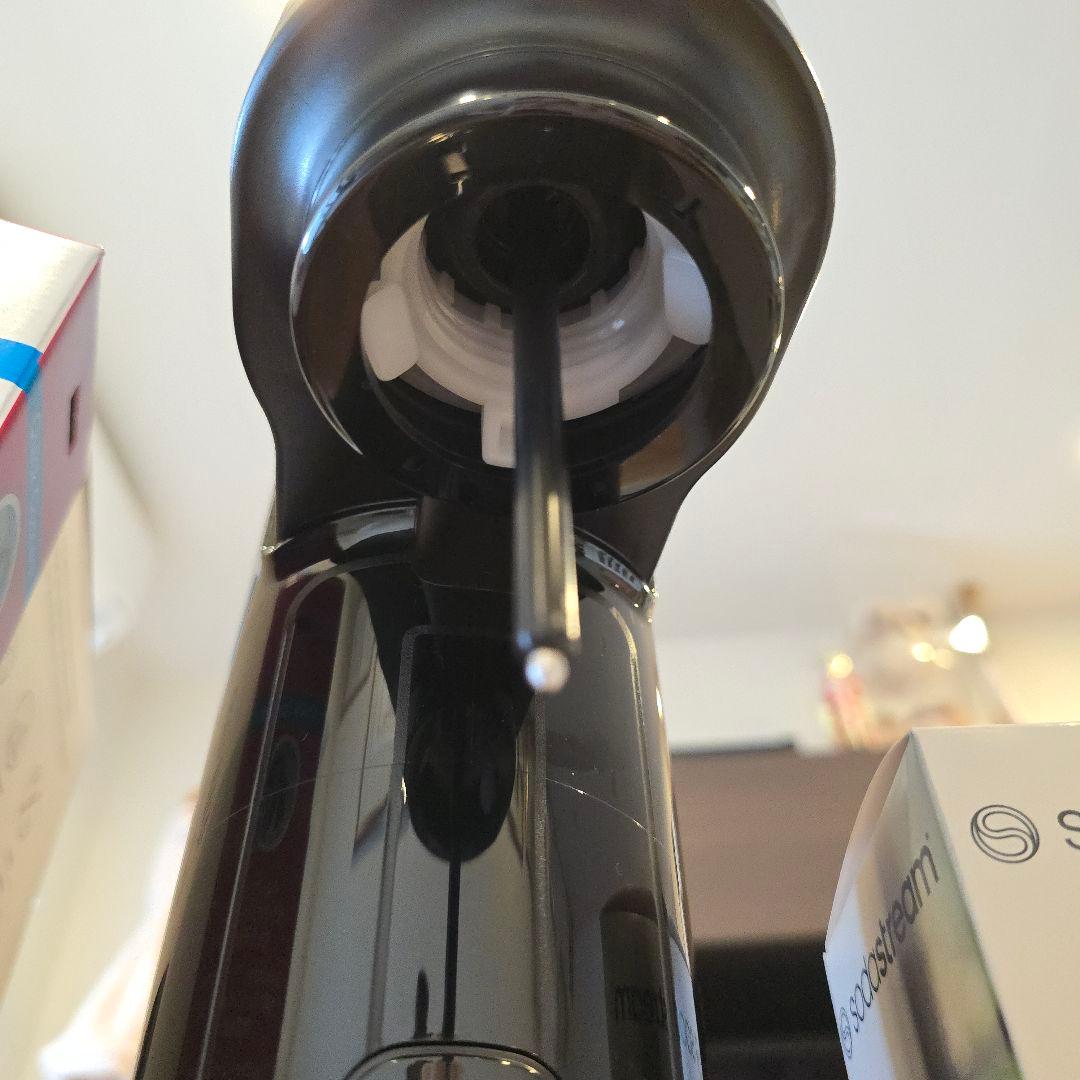 sodastream GAIA 炭酸水メーカー ブラック 1Lボトル付き