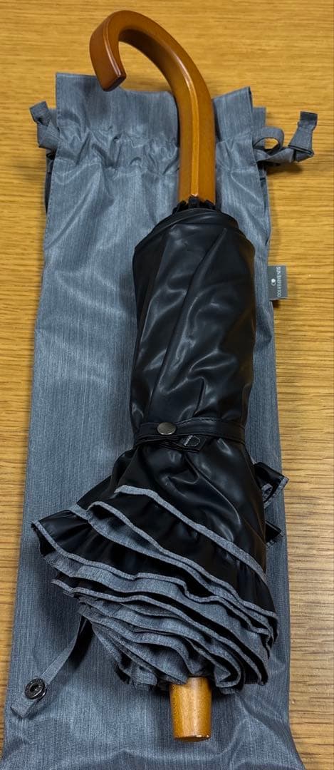 サンバリア100折りたたみ日傘　グレー