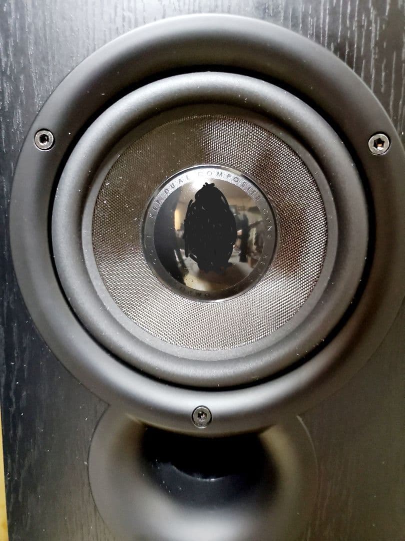 訳あり特価 KEF iQ50 トールボーイスピーカー ブラック 1本②