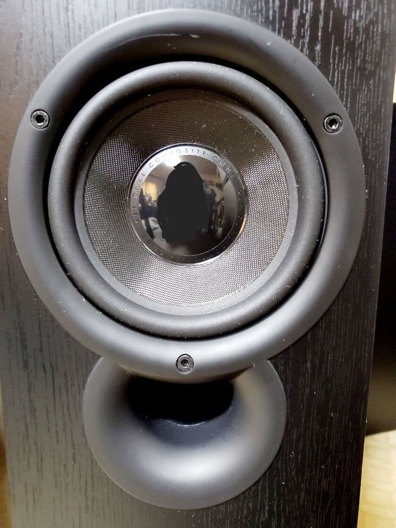 訳あり特価 KEF iQ50 トールボーイスピーカー ブラック 1本②