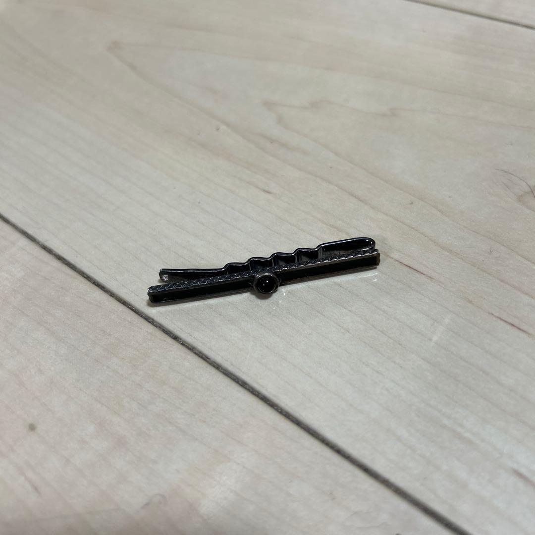 ボッテガ　ブラックメタル ネクタイピン