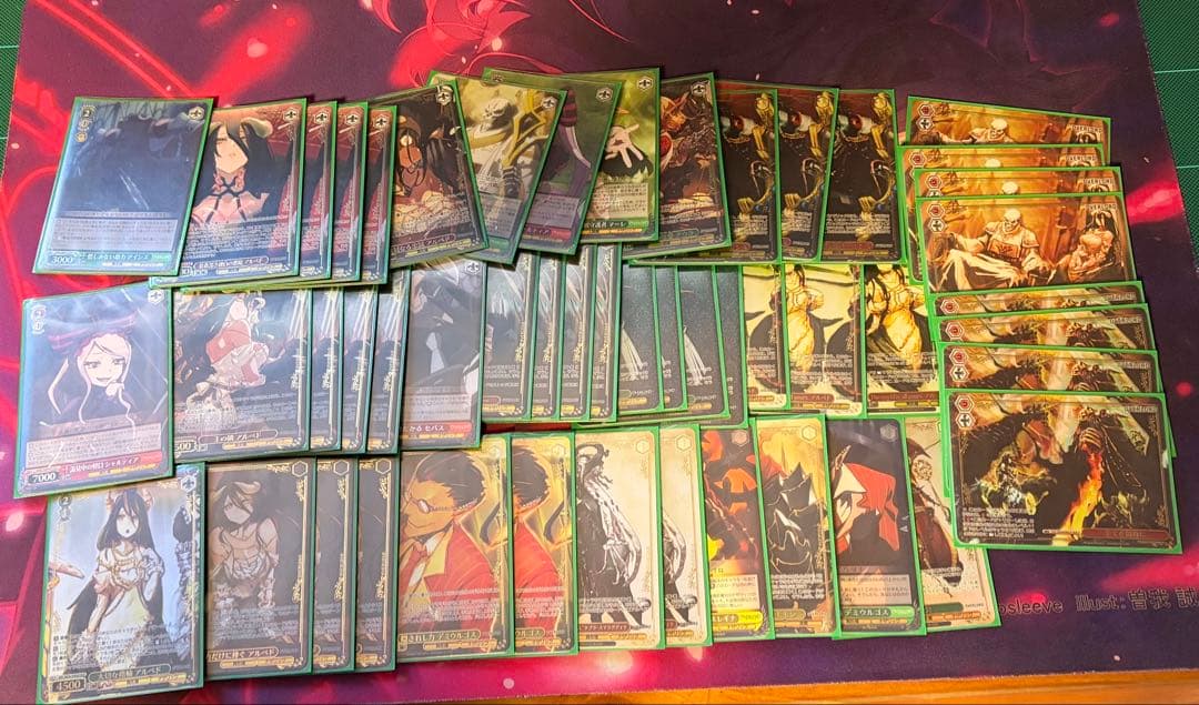 ヴァイスシュヴァルツ オーバーロード 8電源 デッキ