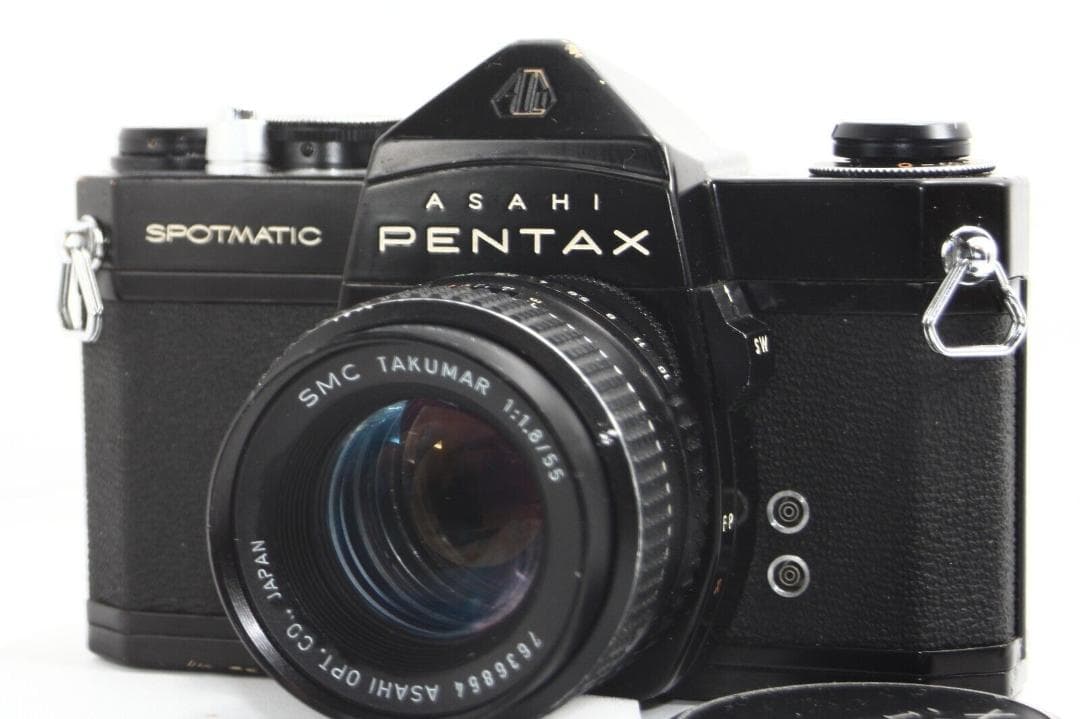 フィルムカメラ PENTAX SP BLACK SMC TAKUMAR 55mm f1.8