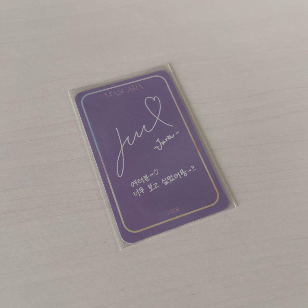 XG MASCARA ジュリア サノク トレカ