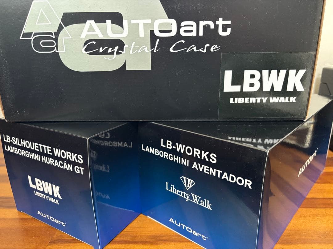 ☆AUTO art☆ランボルギーニ LB−WORKS 1/18 2台セット＋α