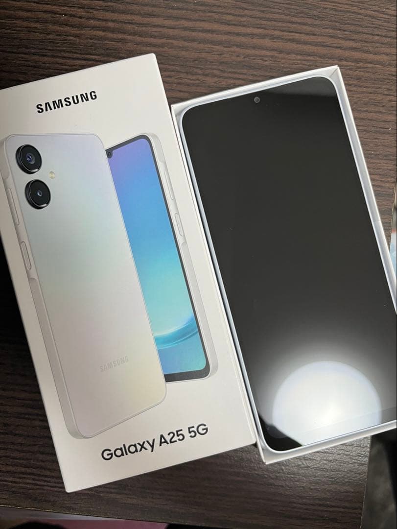 スマートフォン本体 SAMSUNG GALAXY A25 5G light blue