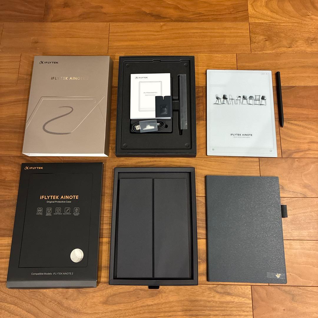 iFLYTEK AINOTE 2｜AI文字起こし・翻訳対応ノート（箱有り）