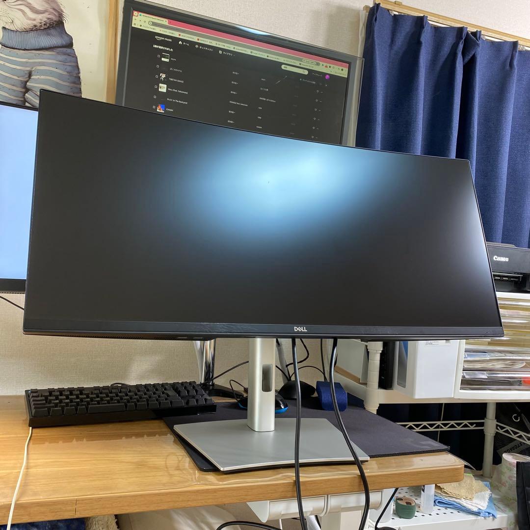 DELL ウルトラワイドモニター P3421W 美品