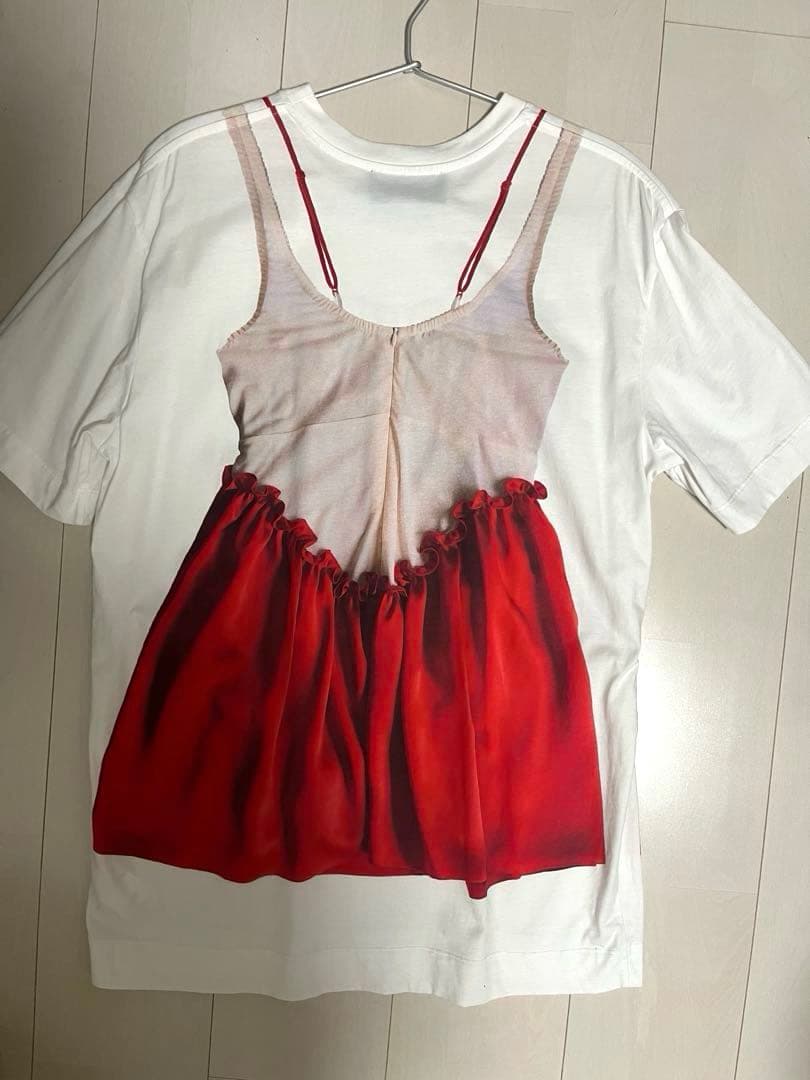 シモーネロシャ Simone Rocha トロンプルイユTシャツ