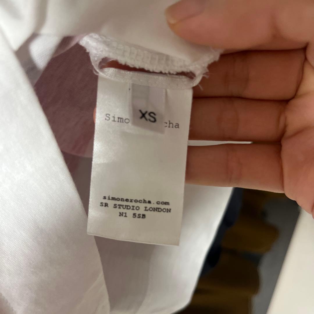 シモーネロシャ Simone Rocha トロンプルイユTシャツ