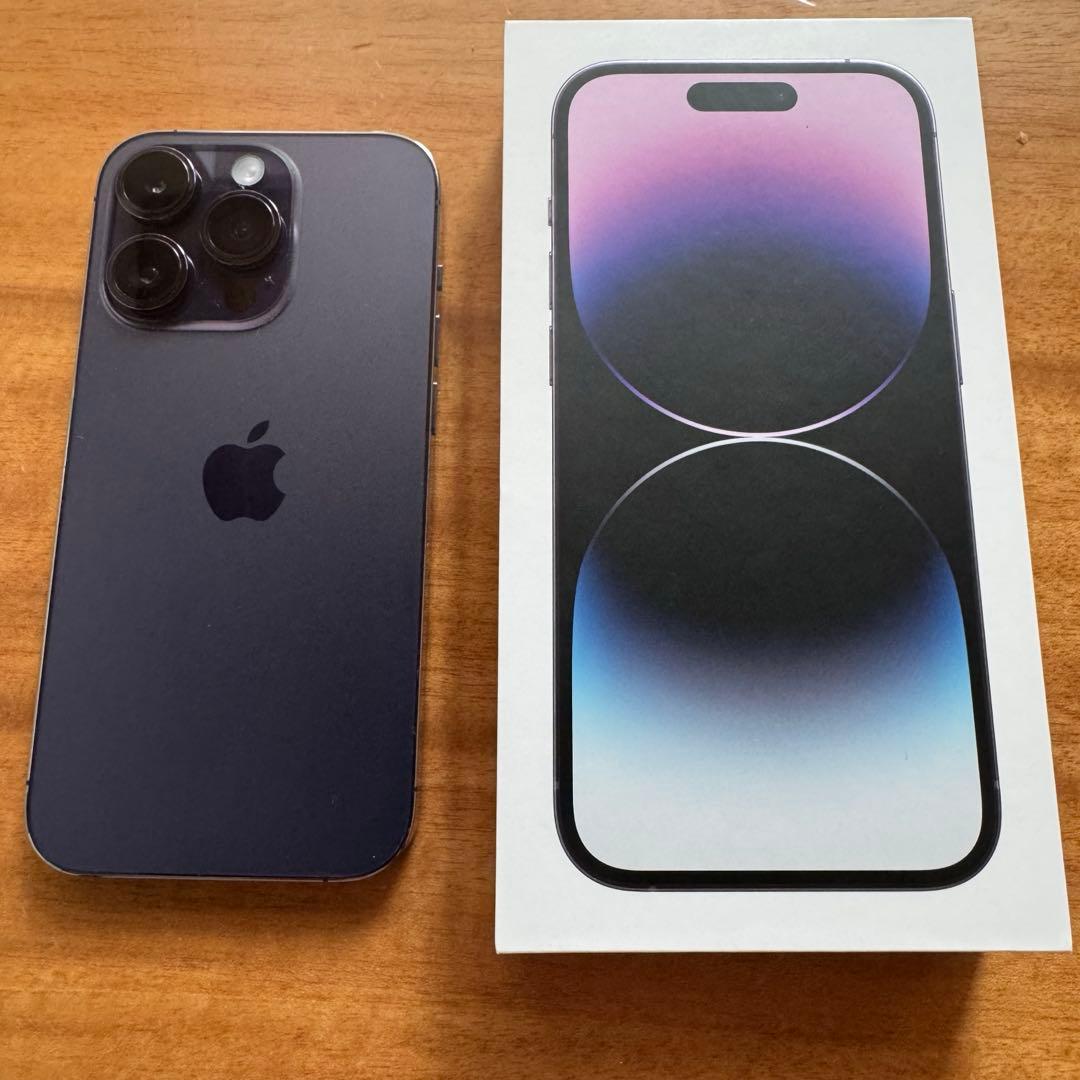 N*h様 iPhone 14 Pro 256GB ディープパープル SIMフリー
