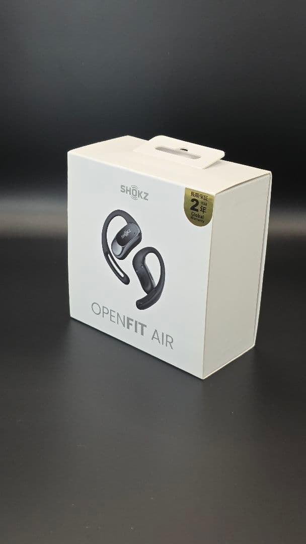 （中古・美品）SHOKZ OPENFIT AIR ワイヤレスイヤホン