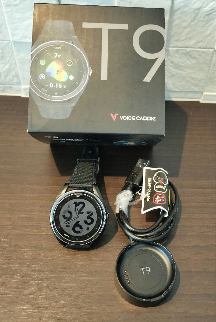 【値下げ中】ボイスキャディ T9 GPSスマートゴルフウォッチ