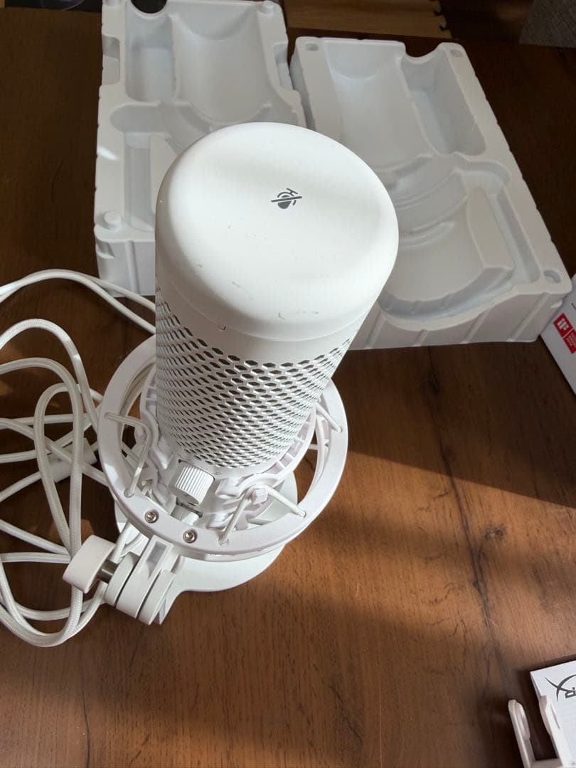 【やや訳あり】HyperX QuadCast S USBコンデンサーマイク