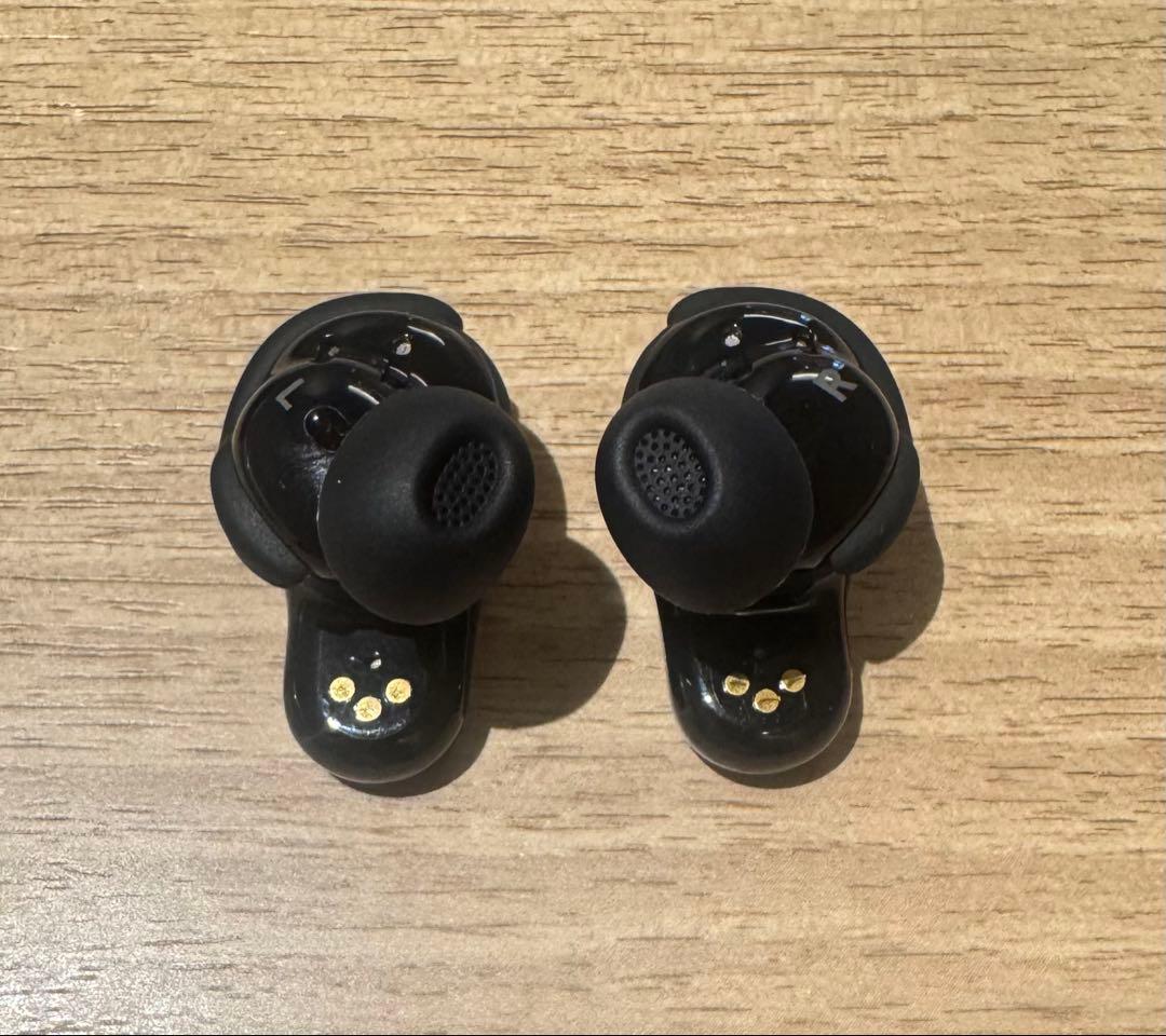 Bose ワイヤレスイヤホン ブラック 充電ケース付き＋ケースカバー付き