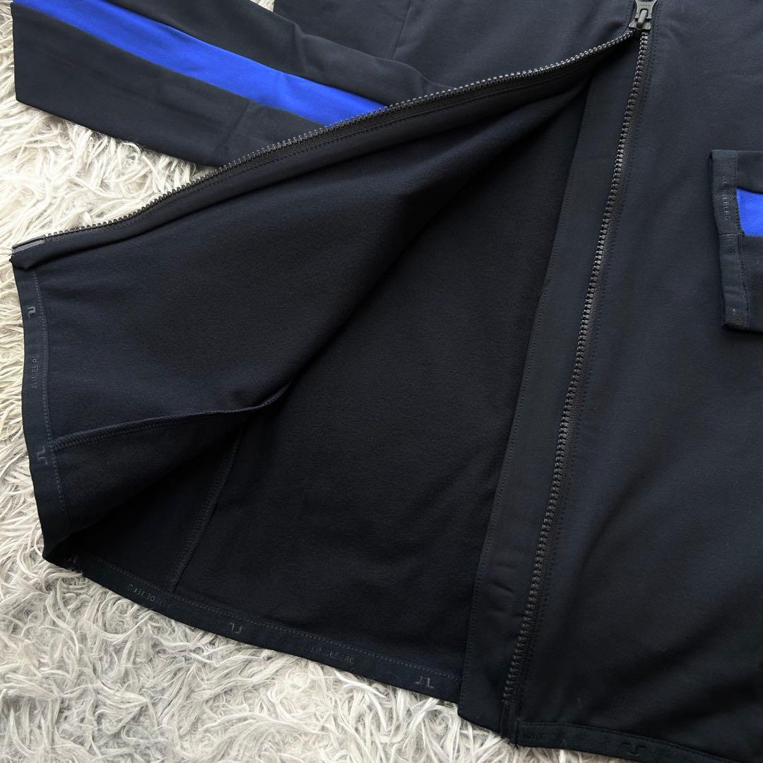 おまとめ　新品　ジェイリンドバーグ　ジャケット　裏起毛　ネイビー　フルジップ
