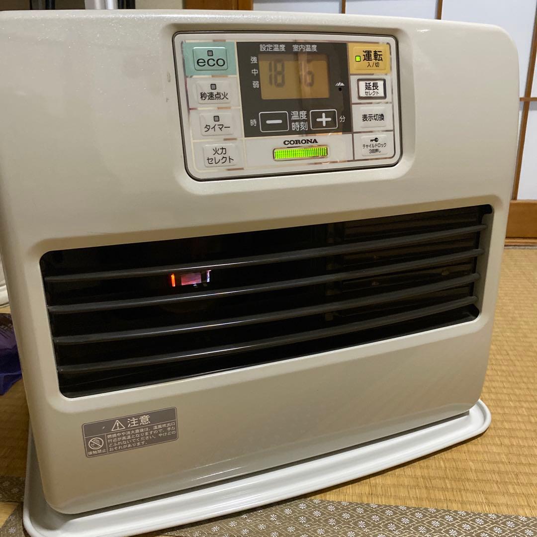 CORONA 石油ファンヒーター　木造15畳　コンクリート20畳